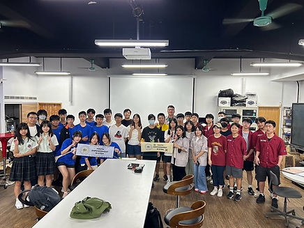 Team Development and Sustainability’s last stop at Banqiao Senior High School was a huge s