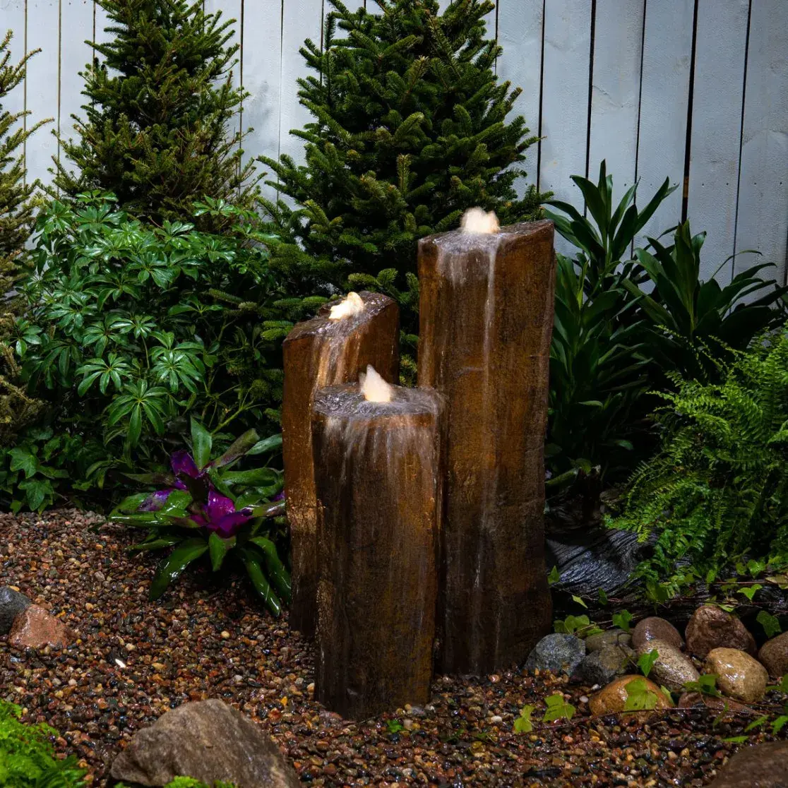 Faux basalt columns set 3 kit (61,76,91cm)