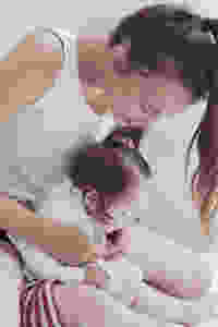 Zoe und ihre Tochter Lui