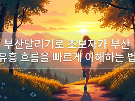 부산달리기로 초보자가 부산 유흥 흐름을 빠르게 이해하는 법