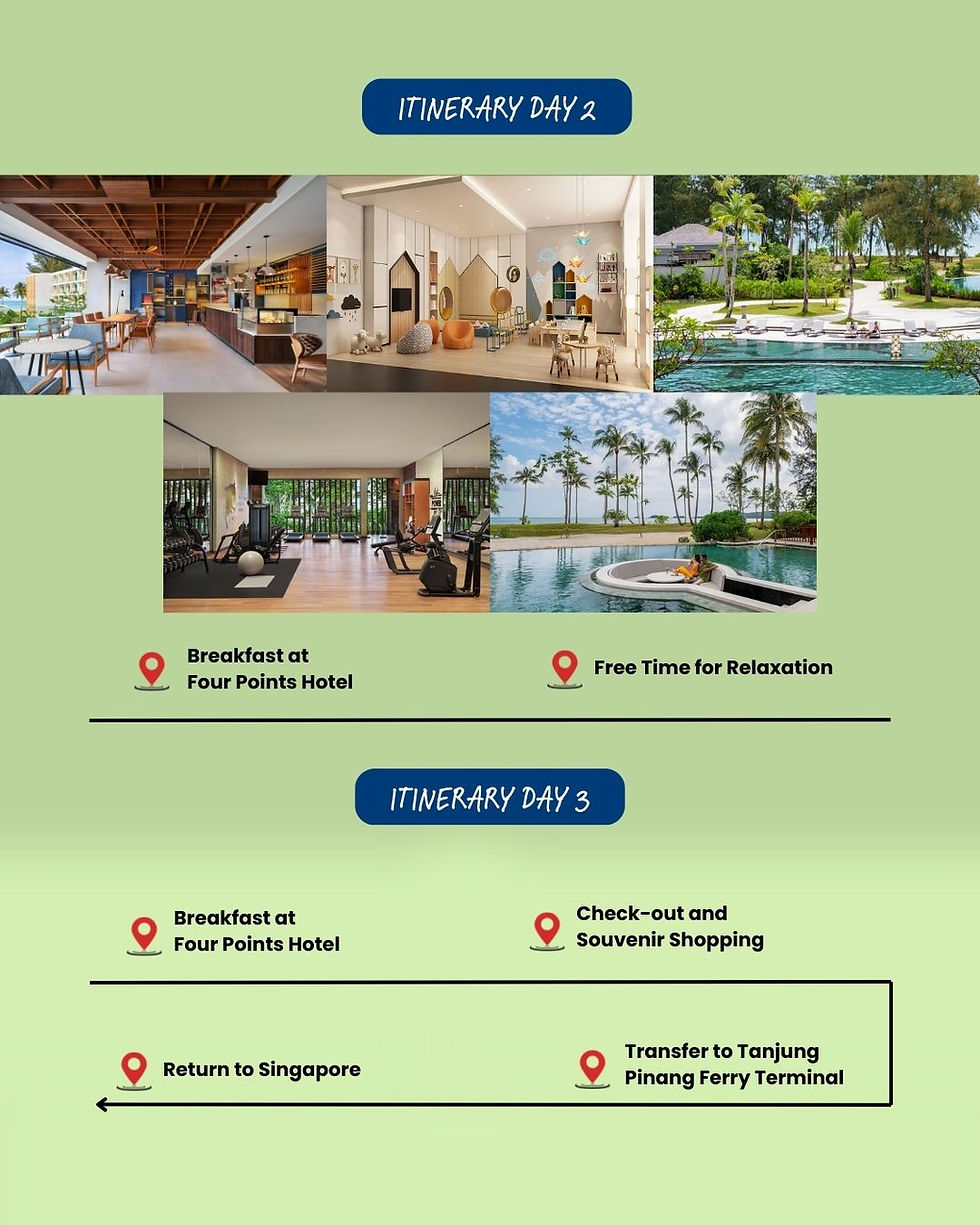 Thumbnail: 3D2N STAY IN FOUR POINTS BINTAN WITH TOUR PACKAGE