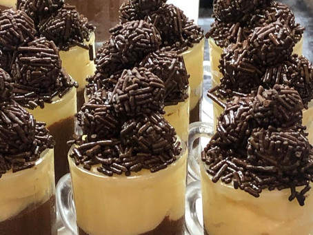 VERRINES DE BRIGADEIRO/ CUPUAÇU