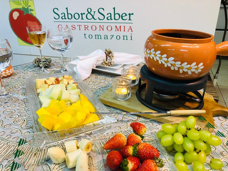 DIA MUNDIAL DO CHOCOLATE - Com Fondue de Chocolate