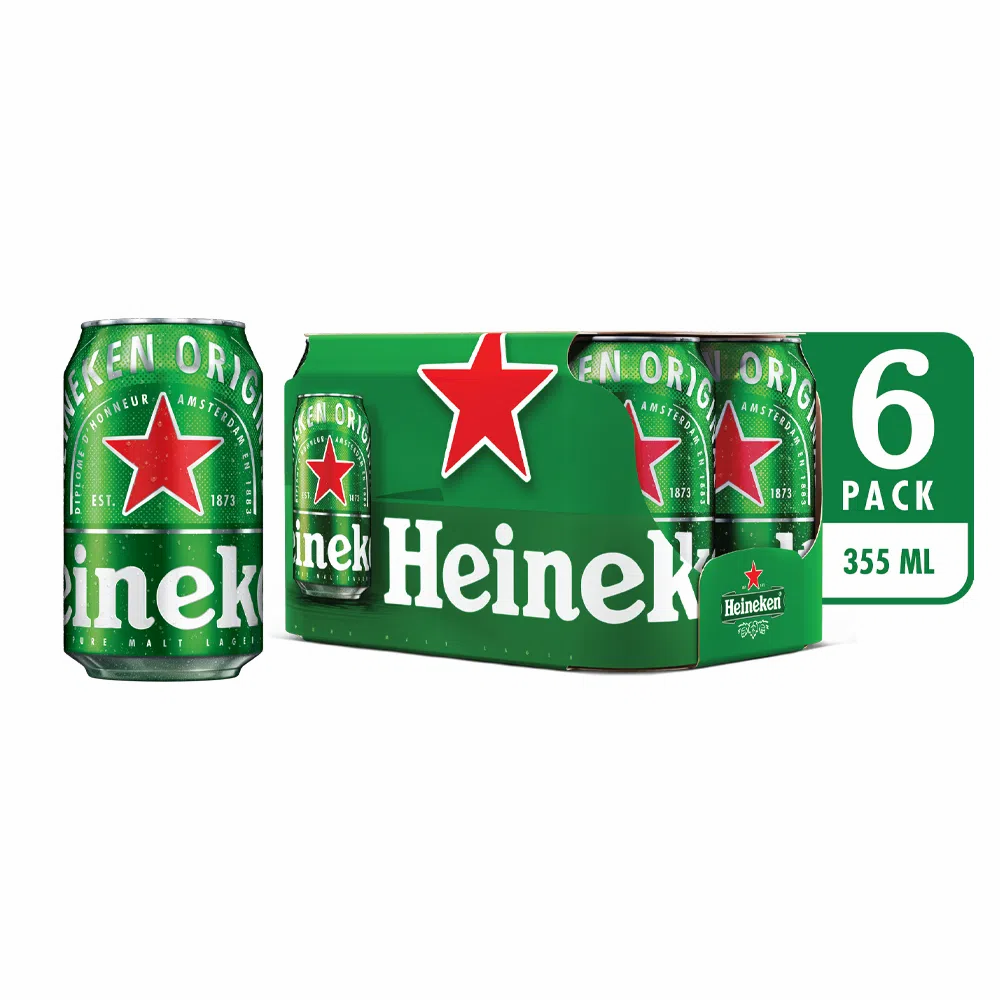 Heineken Six Pack 355