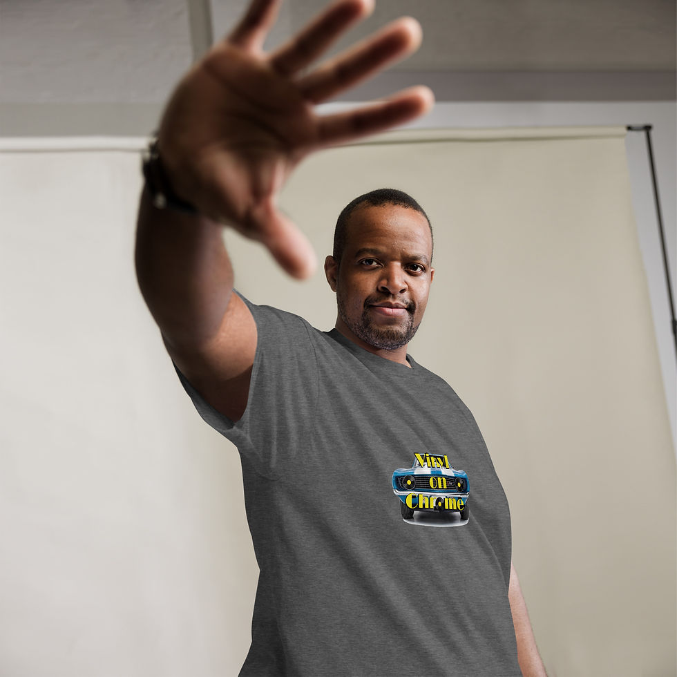 Thumbnail: Men's Vinyl On Chrome Classic Tee