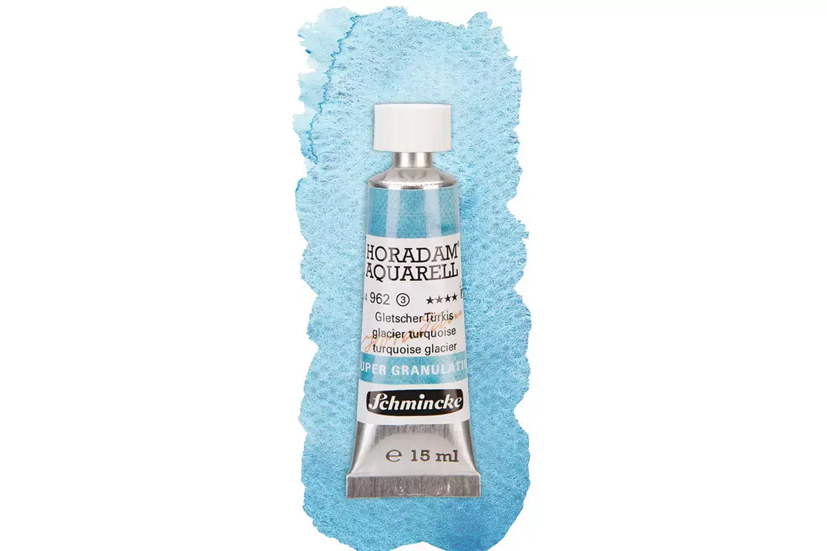Schmincke horadam aquarell glacier turquoise