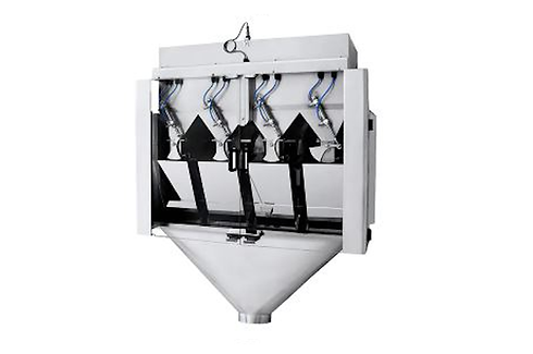Linear Weigher, Multihead weigher, 4 head linear weigher, Food production, Hygienic Weigher, Accurate weigher, Manufacturing weigher, Food