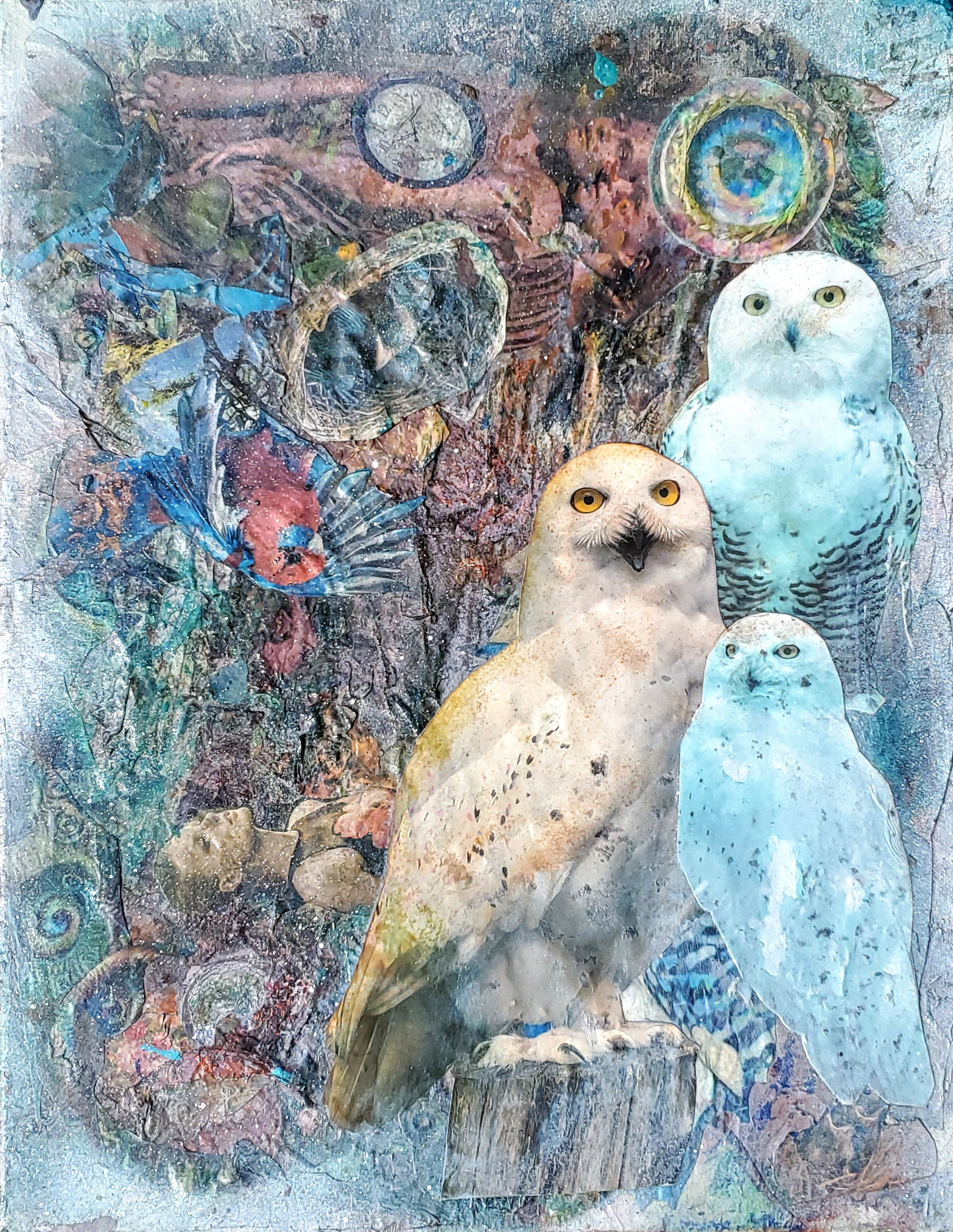 Parliament Of Owls - Fine Art Print