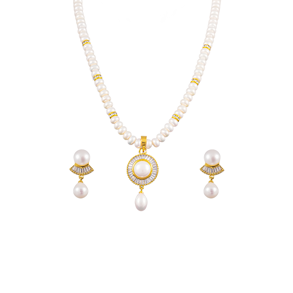 PEARL NECKLACE SET