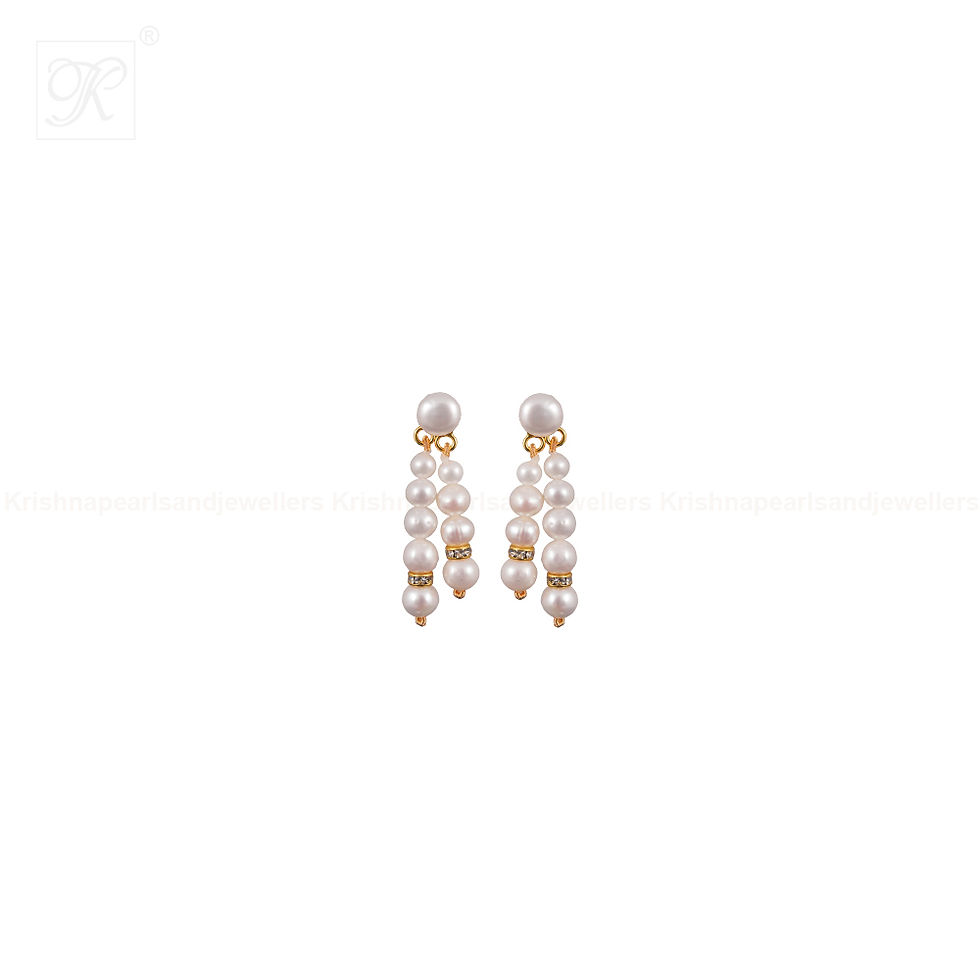 Thumbnail: pearl necklace set krishna pearls