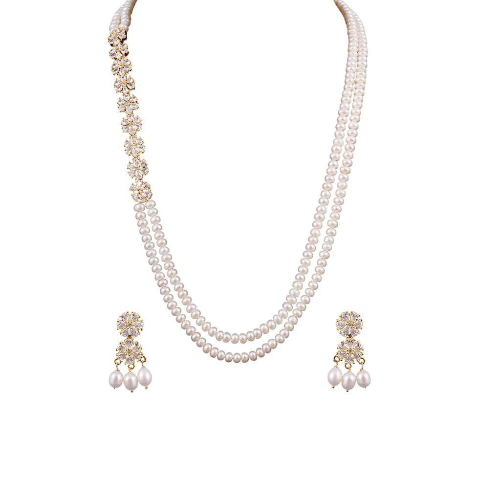 PEARL NECKLACE SET