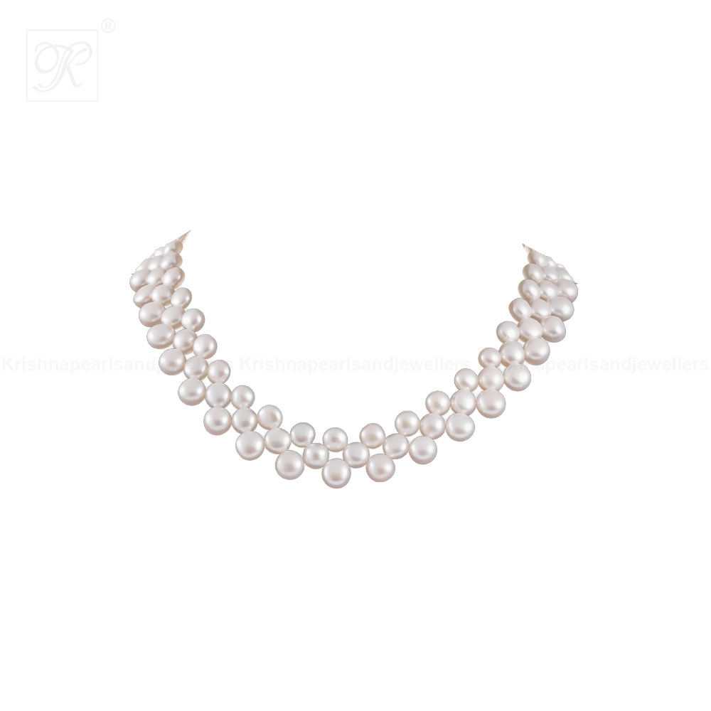white pearl choker online