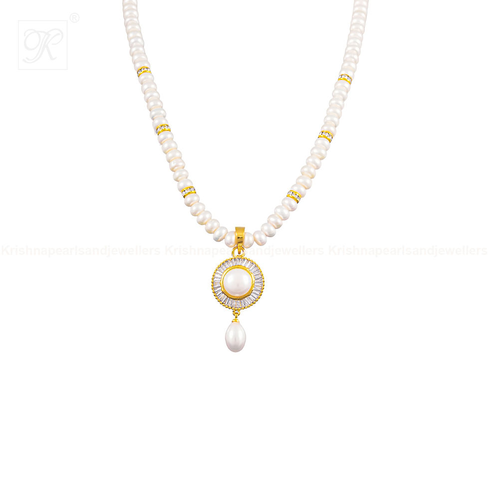 Thumbnail: PEARL NECKLACE SET