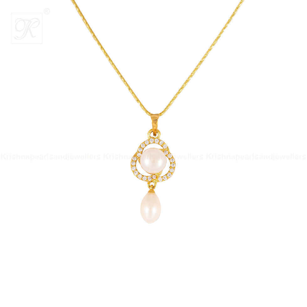 Thumbnail: pearl pendant set in kukatpally