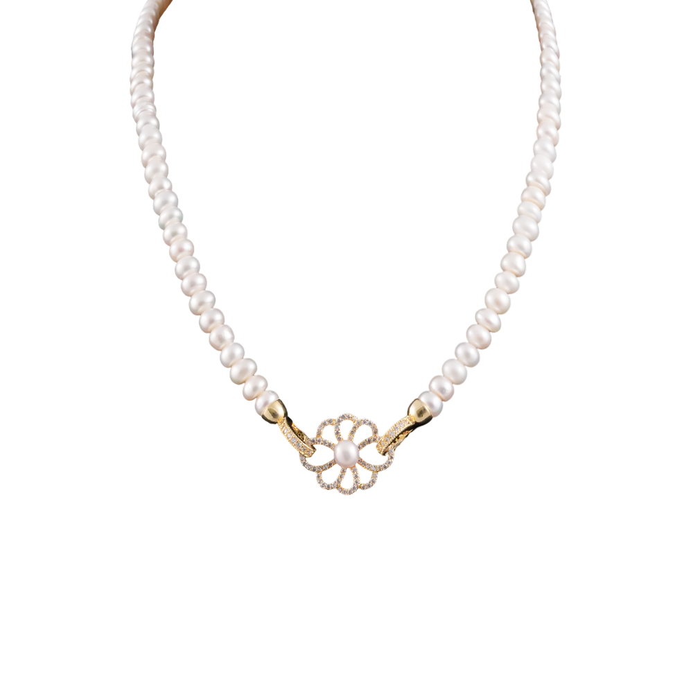 Vintage Bloom Pearl String