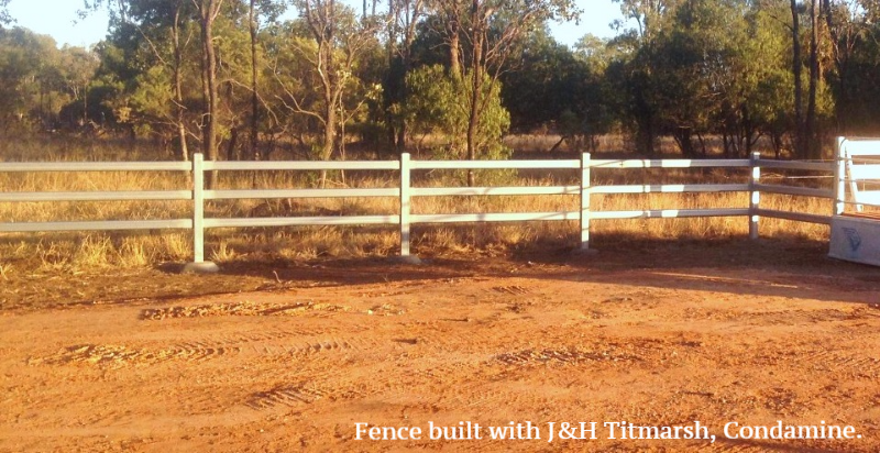 Steel fence