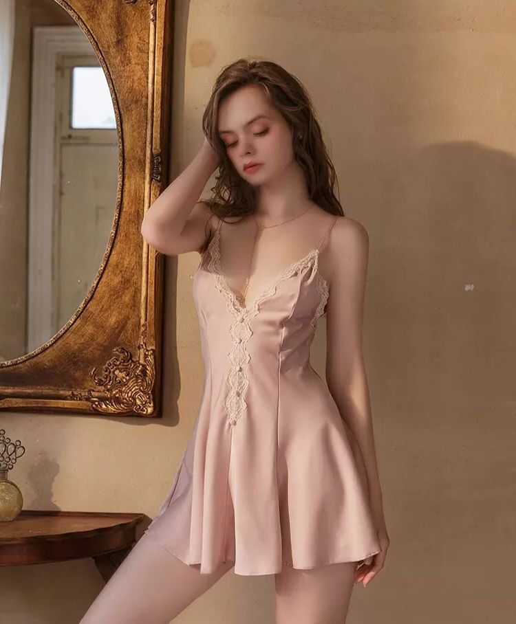 Miniatura: BabyDoll Veronica Rosa