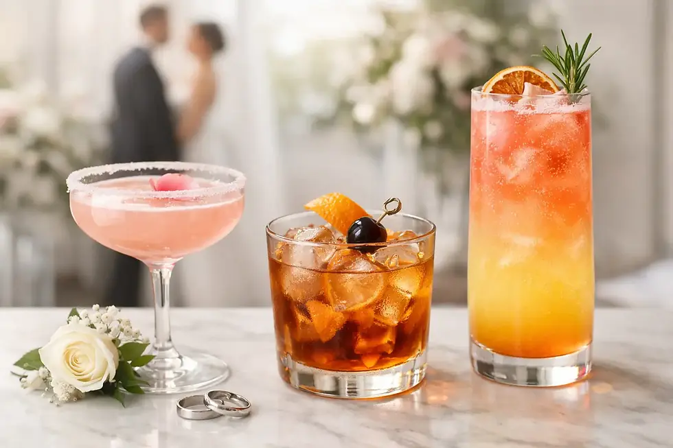 How to Choose Wedding Cocktails That Work