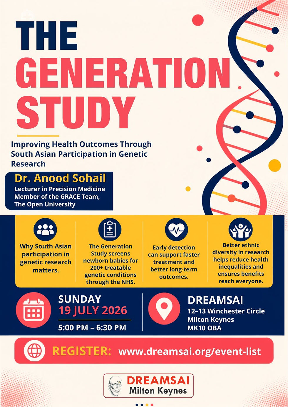 Mandir Med Talk - The Generation Study