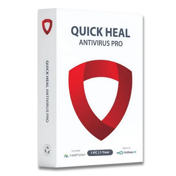 Quick Heal Antivirus Pro 1 Device for 1 Year Protection