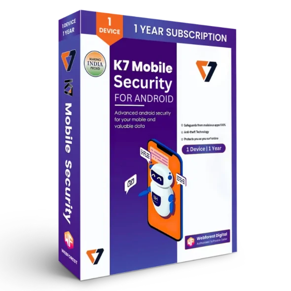 K7 Mobile Security – Android 1 User 1 Year