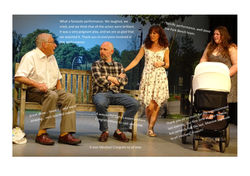 The Park Bench, The Woolstore Country Theatre, Codford, Wiltshire, 2025.
