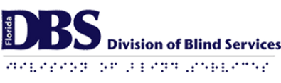 The logo for Florida Division of Blind Services