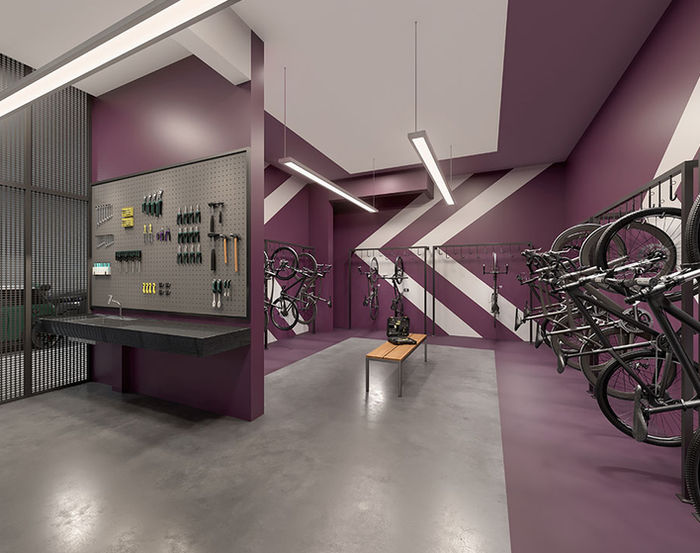 PERSPECTIVA ILUSTRADA BICICLETÁRIO