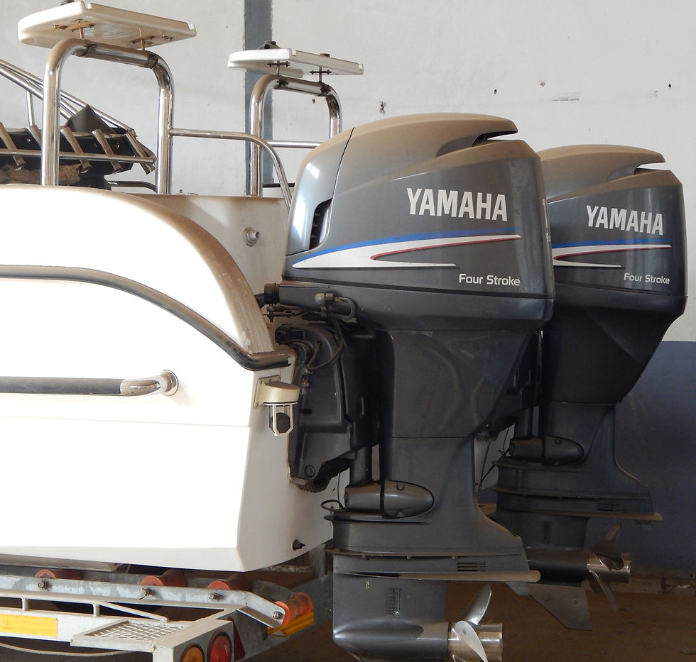 Thumbnail: Sailfish 200 with 2 x Yamaha 115hp 4 stroke motors