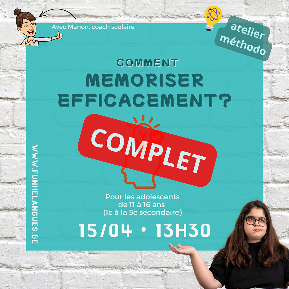 Comment mémoriser efficacement (11–16 ans)