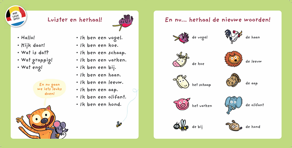 Miniature : Kat en Muis - Ontdek de dieren