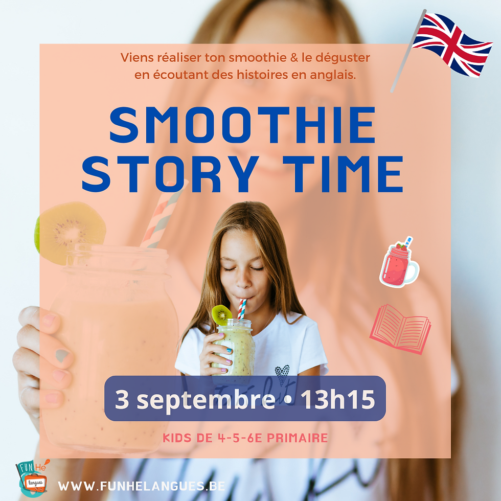 Smoothie & Story Time (KIDS)