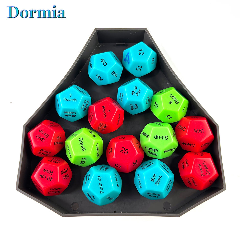 Fitness Exercise Game Dice for All Fitness Levels Get A Full Body Workout Home W