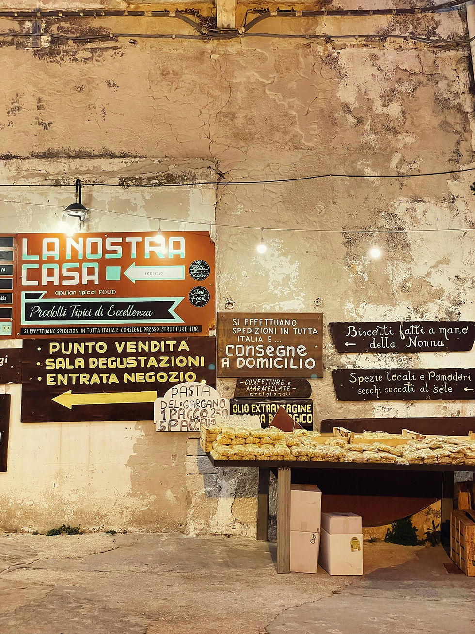 A seasonal food guide to Puglia in winter