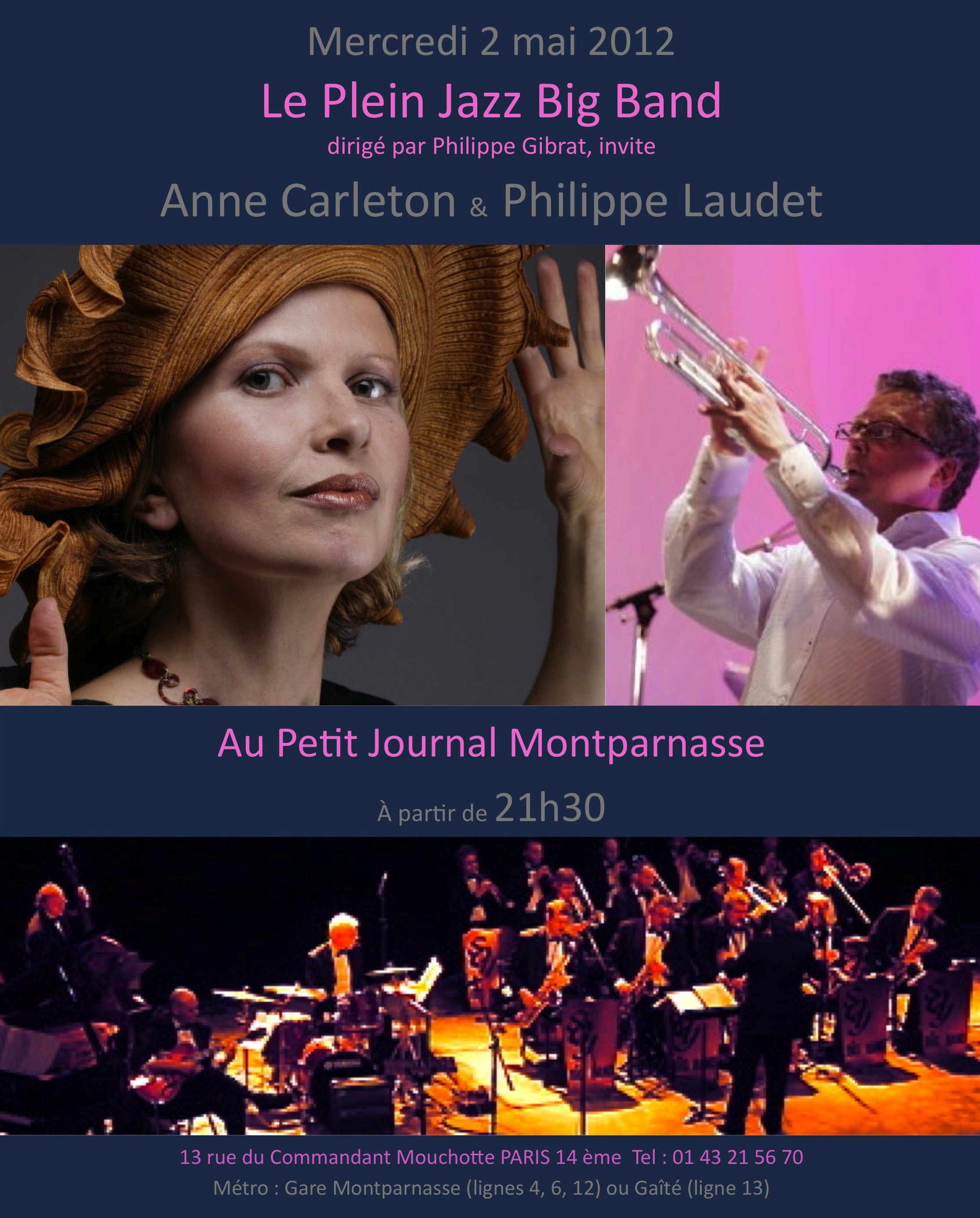 Anne Carleton en big band