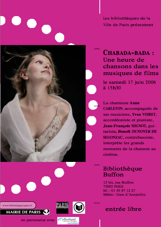 Concert musique de Films