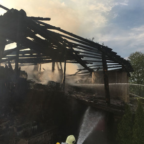 Wirtschaftsgebäudebrand Lamprechtsberg