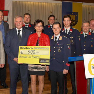 Spendenübergabe Sozialfonds "Neuhauser für Neuhauser"