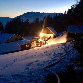 Wassertransporte im Abschnitt Bleiburg