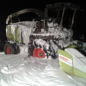 Häcksler-Brand