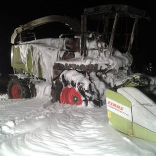 Häcksler-Brand