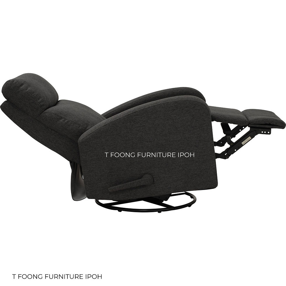 Thumbnail: Modern Swivel Rocker Recliner Armchair