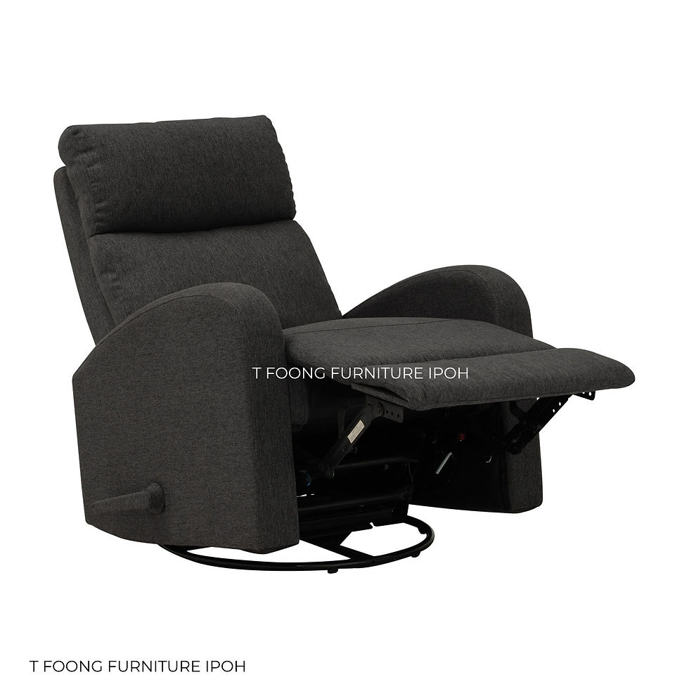Thumbnail: Modern Swivel Rocker Recliner Armchair