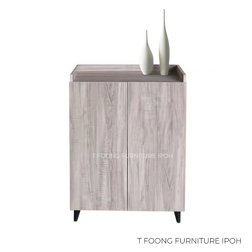Thumbnail: Cania 2-Door Shoe Cabinet with Legs