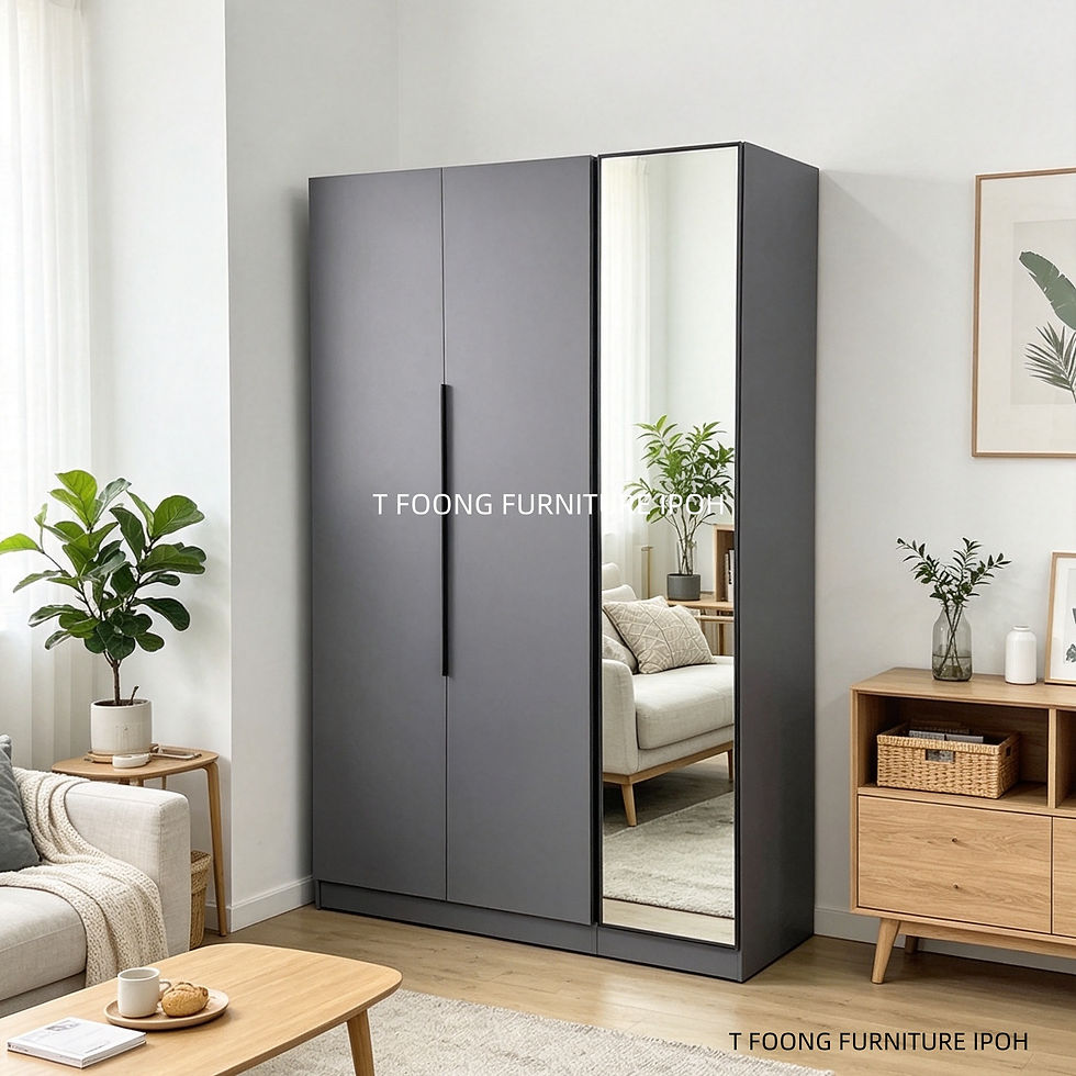 Thumbnail: Premium 4x6 Feet Durable PVC Wardrobe (2 Color Options)