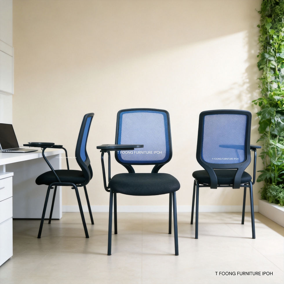 Thumbnail: Scholar Mesh Training Chair – Built-in Writing Tablet & Ergonomic Mesh Back