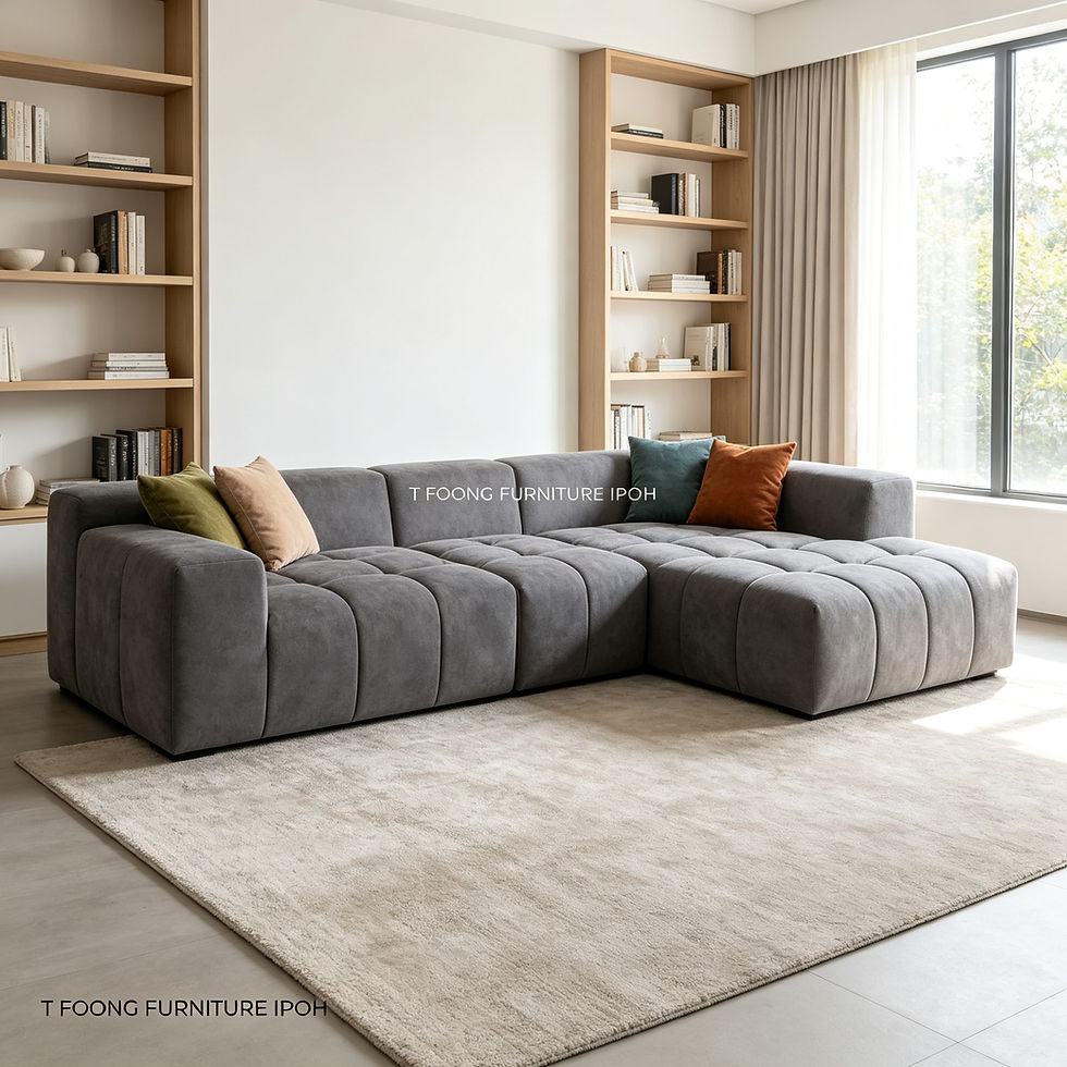 Thumbnail: The Onyx Custom Modular Tufted Sofa – Customize Size, Color, and Fabric