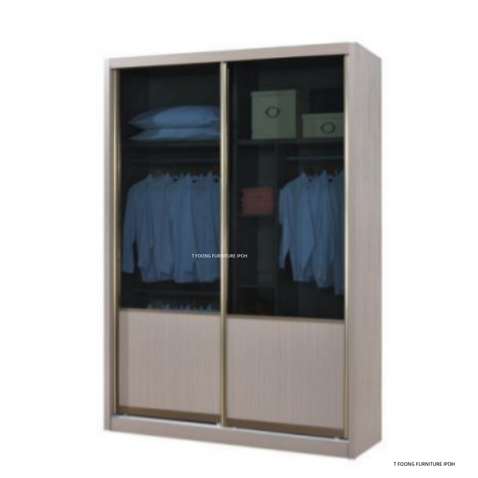 Thumbnail: Modern 6x8 Feet Sliding Door Wardrobe