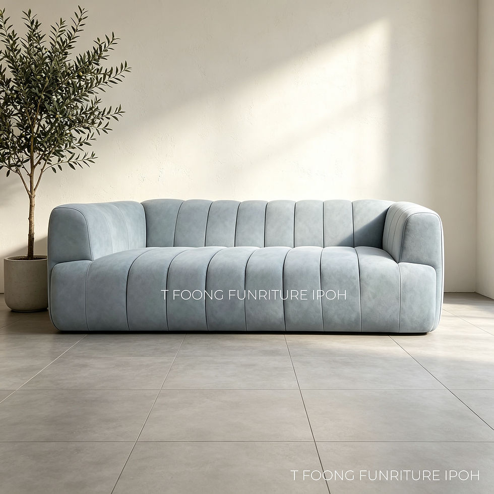 Thumbnail: Luxe Channel-Tufted Custom Sofa – Custom Sizing, Premium Fabric,and Color