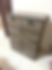 Real wooden chest of drawers